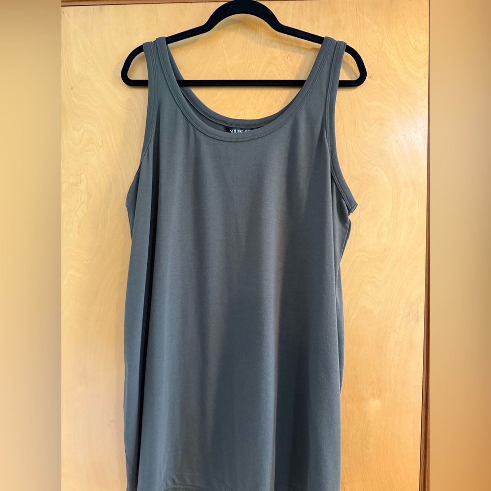 ASOS Curve Olive Green Tank Top